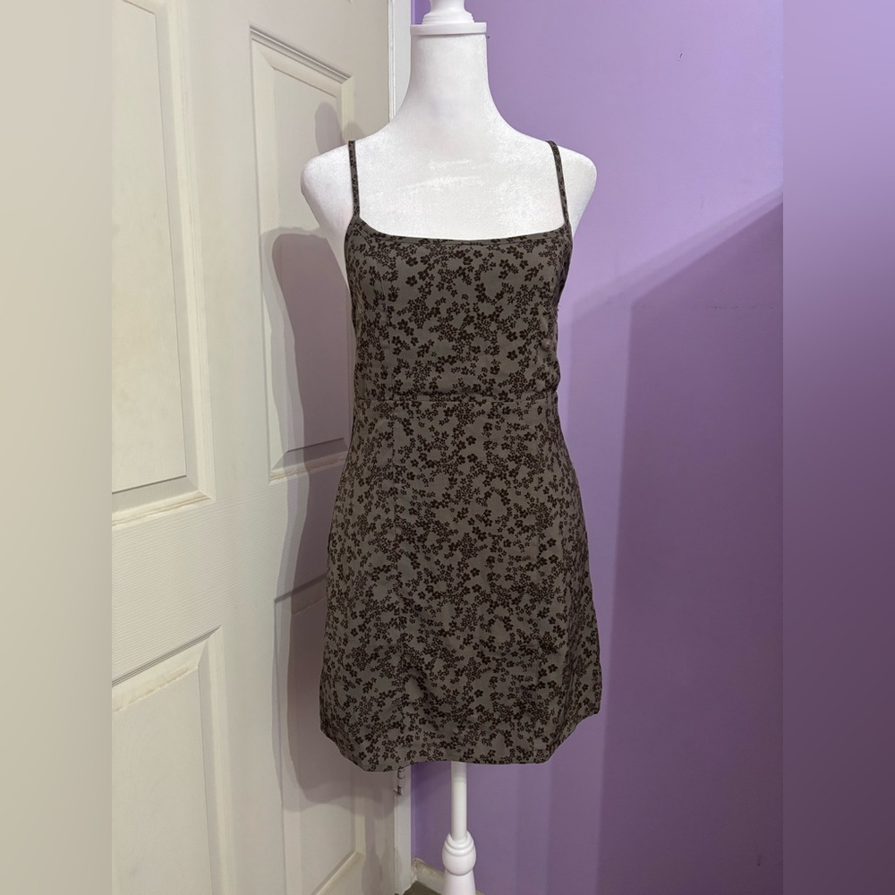 PacSun Strappy Floral Mini Dress